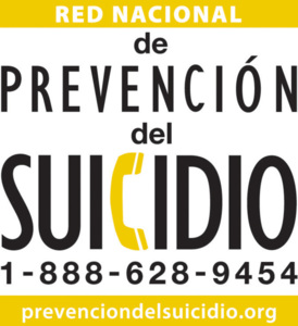 Red nacional de prevencion del suicidio 1-888-628-9454